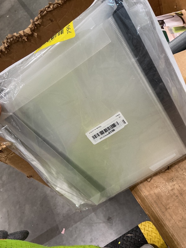 Photo 1 of 10 Pack Extra Capacity Hanging File Folders Letter Size Plastic File Folder Reinforced Tabs with Heavy Duty 2 Inch Expansion & Black Insert Gasket for Filing Cabinet Durable Hang Folders