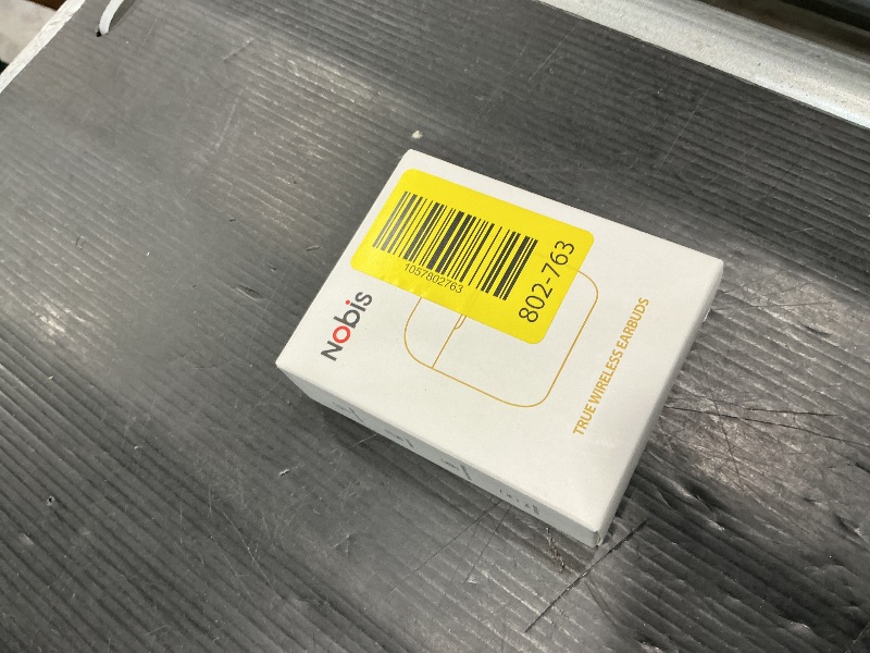 Photo 1 of ****FINAL SALE NOT RETURNS****ONE DOESNT WORK*** NOBIS N3601 Wireless Earbuds, Intelligent Noise Cancelling, 40H Max Playtime, Touch Control, Earphones Compatible with iPhone and Android, Idea for Listening Music and Phone Calls