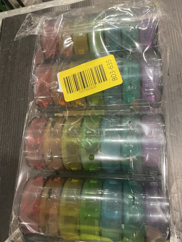 Photo 1 of ?Upgrade? Monthly Pill Organizer 2 Times A Day,One Month Box AM PM,Daily Cases Large 4 Week,Medication 28 Days Dispenser for Pills,Fish Oils, Vitamin,Supplement(Rainbow)…