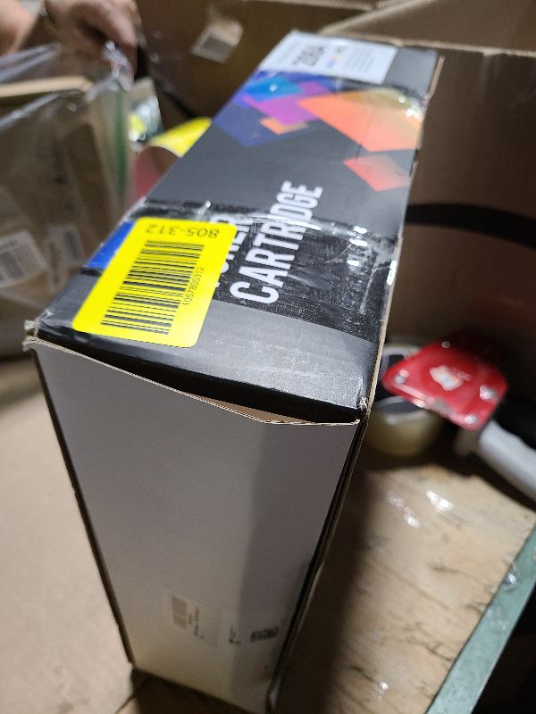 Photo 1 of 206A Toner Cartridges 4 Pack (with Chip) Compatible Replacement for HP 206A 206X for Color Laserjet Pro MFP M283fdw M283cdw M283fdn M282nw Pro M255dw M255nw M283 M255 Printer W2110A W2110X High Yield