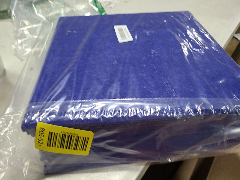 Photo 1 of 22 Pack Self-Adhesive Acoustic Panels, 12" X 12" X 0.4" High-Density Sound Proof Foam Panels for Walls, Soundproof Wall Panels for Home & Office (Blue)