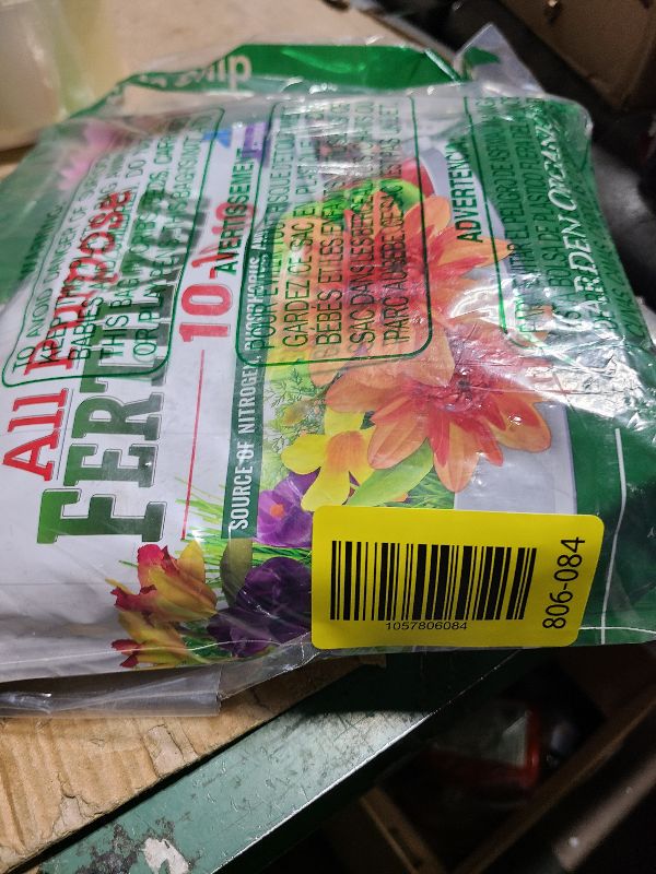Photo 1 of 10-10-10 All Purpose Fertilizer - Made in USA - Granular Plant Food for Indoor/Outdoor Plants & Flower Gardens - Promotes Vigorous Growth, Big Blooms and Green Lawns!
