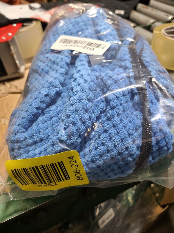 Photo 1 of 2-in-1 Soft Inflatable Dog Cone Collar Alternative with Enhanced Anti-Licking Guard Shield, Dog Collar After Surgery, Adjustable Recovery Cones for Large Medium Small Dogs and Cats (Blue,XL)