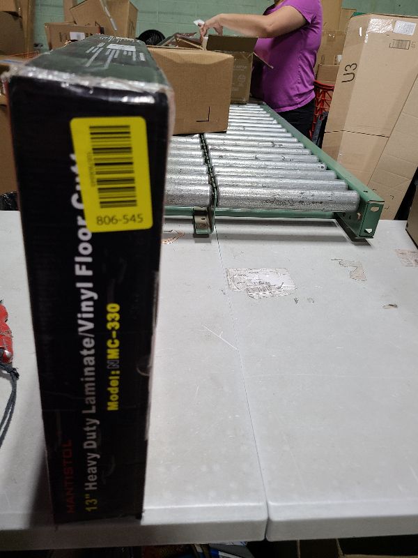 Photo 1 of 13" Pro Laminate/Vinyl Floor Cutter with Floor Installation Kit, 15°/30°/ 45° Instant Cuts in One Step, Cuts Laminate Floor, Engineer Wood, LVP/T, VCT, SPC, WPC, Rigid core, Siding & More;