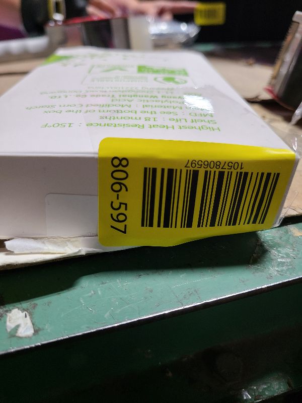 Photo 1 of 100 Count 100% Plant-Based Compostable Colorful Straws-KTOB Biodegradable Flexible PLA Drinking Straws-A Fantastic Eco Friendly Alternative to Disposable Plastic Bendable Plasticless Straws