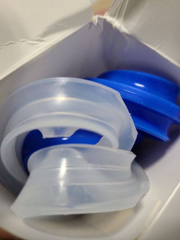 Photo 1 of 2 Pack Sealing Ring 6qt for Instant Pot Sealing Ring for 6 & 5qt Insta Pot, Food-grade Silicone Seal Rings Replacement for Instant Pot 6 Quart, Gasket for Instantpot Sealing Ring 6 qt Clear, Blue