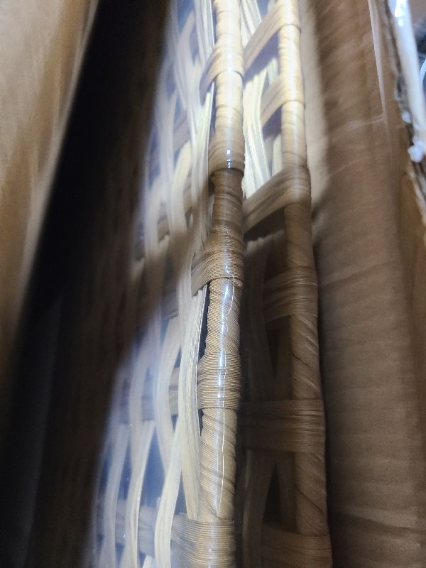 Photo 1 of 180L Wicker Storage Basket with Lid, Handwoven Rattan Large Shelf Basket with Removable Liner, 47.6 Gallon Wicker Basket for Blanket, Storage Trunk with Handle for Closet, Bedroom, Livingroom, Natural