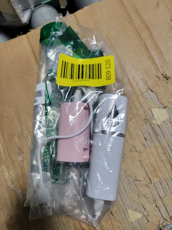 Photo 1 of 2 Pcs Nano Facial Mister Portable Mini Face Steamer USB Rechargeable Handy Sprayer with Mirror and 20ml Visual Water Tank, Moisturizing and Hydrating for Atomization Eyelash Extension(White, Pink)