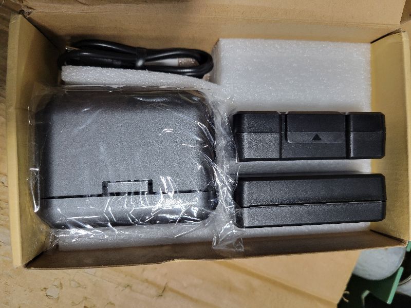 Photo 1 of 2 Pack 2800mAh Battery and 2 Channel Fast Charger Box for Insta360 X5, IBATTS Replacement Battery Pack and Charger for Insta 360 X5 Action Camera (2 Batteries+ Charging Box) (X5-2800mAh-2 Pack)