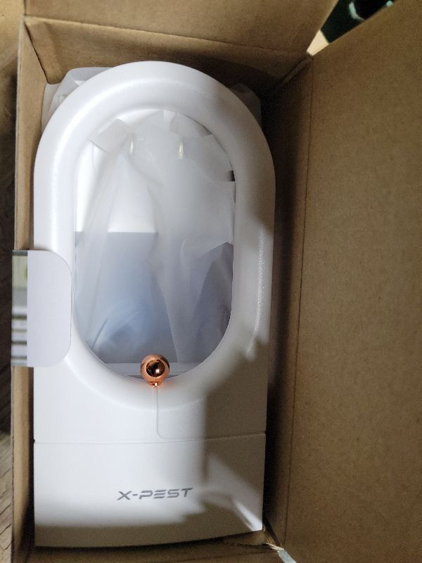 Photo 1 of 2 Packs Fruit Fly Traps for Indoors, Plug-in Fly Trap Indoor, Gnat Traps for House Indoor, Fly Insect Trap with UV Light, Fly Catcher for Fruit Flies, Gnats, Mosqutioes, Moths (2Device + 12Refills)