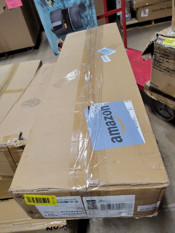 Photo 1 of 105 Pack 36 inch Aluminum Balusters for Deck Railing,Black Round Metal Spindles for Staircase,3/4" Diameter Hollow Deck Ballasters with Screws and Connectors for Railing Fencing Porch Stair Spindles