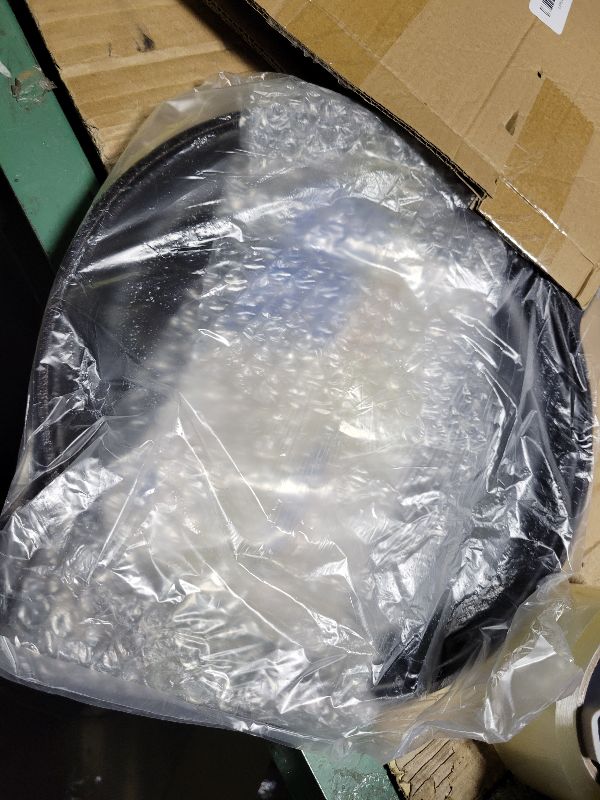 Photo 1 of 11-Inch Cast Iron Griddle Pan with Dual Handles, Pre-Seasoned Round Griddle for Stove Top, Oven, Grill, and Campfire, Heavy-Duty One-Piece tortilla pan for Pancakes, Crepes, and grilling meats