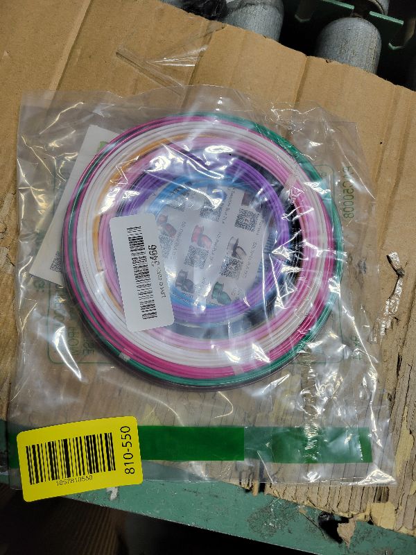 Photo 1 of 15 Bright Colors 1.75mm 3D Pen PLA Filament Refill, Each Color 10feet, Total 150 Feet 3D Pen/3D Printer PLA Sample Pack, Compatible with MYNT3D / SCRIB3D Printing Pen