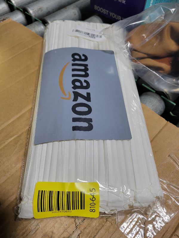 Photo 1 of 100PCS Disposable Straws for 40 OZ Tumbler, Extra Long Straws Disposable for Stanley Cup 30 Oz 40 Oz Tumbler, Straws Individually Wrapped
