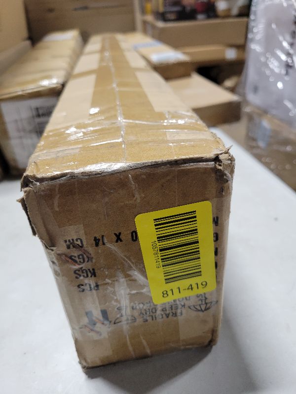 Photo 1 of 2 Pack 39.4In Outdoor Wall Sconce Black Modern Wall Light Exterior Fixtures for House Dimmable Acrylic Linear Outside Wall Light for Doorway, Stairway, Garage, Patio