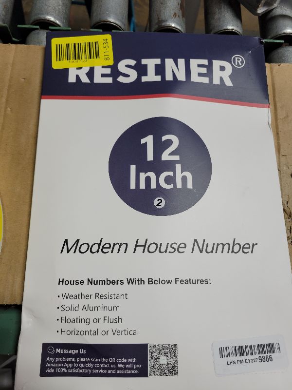 Photo 1 of 12 Inch Large house Numbers for Outside Modern,Metal House Numbers Black Large Address Numbers For House Matte Black House Numbers Floating Flush Mount Aluminum Home Address Numbers 2
