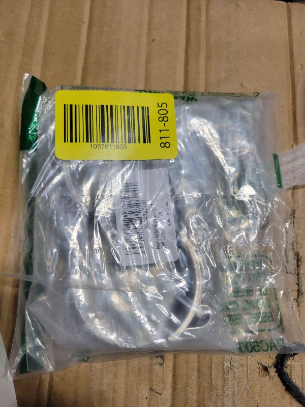 Photo 1 of 2 Pack 1.75 inch T-Bolt Hose Clamps, Stainless Steel_304 Working Range 51mm-59mm for 1.75" Hose ID, Turbo Intake Intercooler Clamp for Automotive