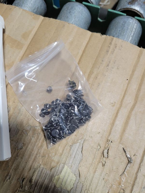 Photo 1 of 170 Pieces Multiple Sizes Cone Spikes Screwback Studs Rivets Large Medium Small Metal Tree Spikes Studs for Punk Style Clothing Accessories DIY Craft Decoration (Black)