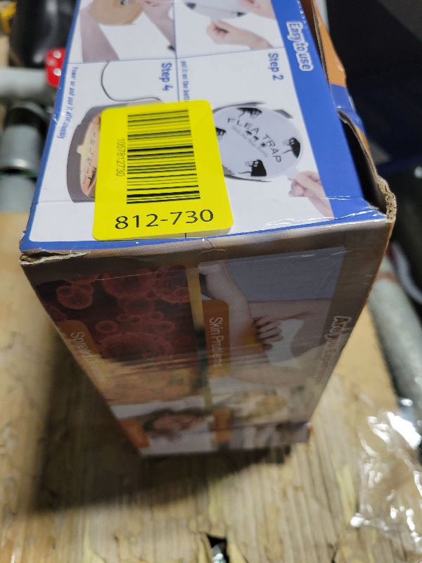 Photo 1 of 2 Pack Flea Traps for Inside Your Home, Indoor Flea Light, Bed Bug Killer with 8 Sticky Pads & 4 Light Bulb, Odorless Natural Insect Infestation Treatment Trap for Kid Pet