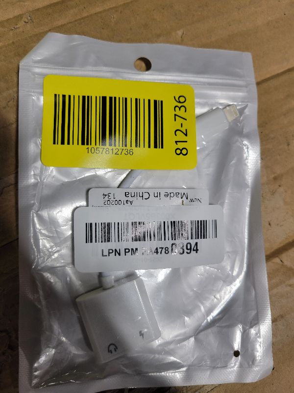 Photo 1 of (Apple MFi Certified) iPhone AUX Cord,Lightning to 1/8 Inch Audio Cable,3.3ft, Headphone Jack Adapter Male Aux Stereo Audio Cable Compatible for iPhone 14/13/12/11/XR/X/8/7 (Black)