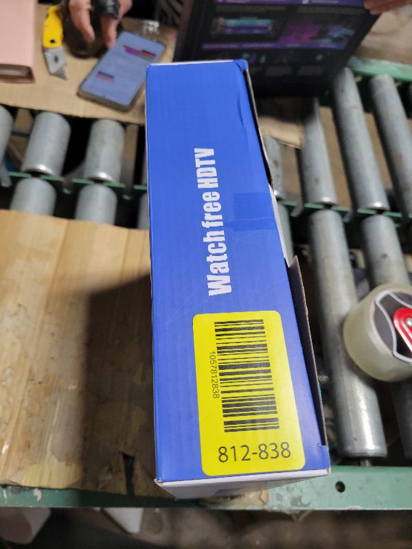 Photo 1 of 2025 TV Antenna Indoor for Local Channels, Antenna for Smart TV 360° Reception,Digital Antenna for Long Range Reception and All Smart/Old TVs, Supports 4K 1080P HD VHF UHF