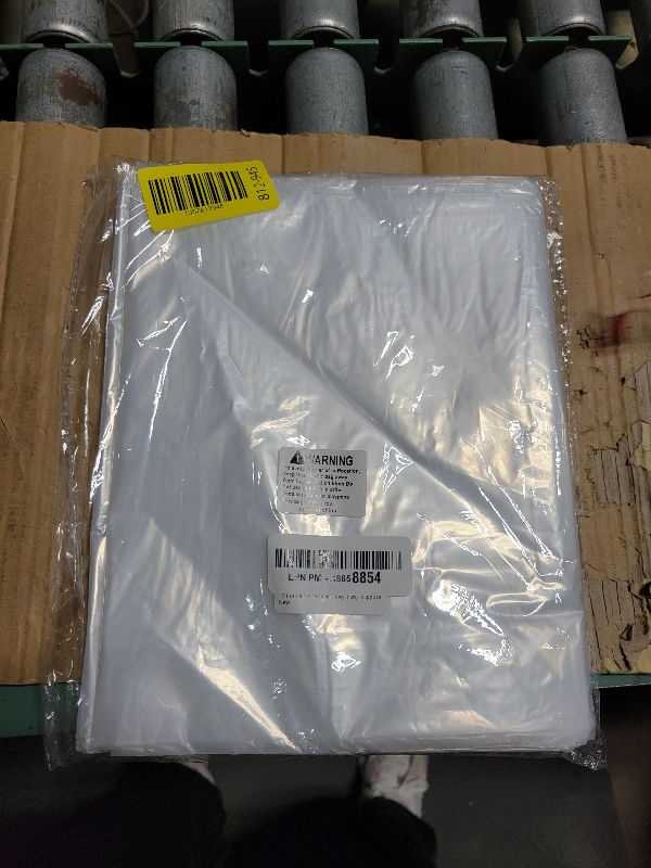 Photo 1 of 2 Pcs 98.4 x 59 Inches Large Balloon Bags for Transport, Big Plastic Balloon Storage Bag,Clear Balloon Drop Bag, Giant Carrying Storage Bags for Wedding Birthday Party Supplies