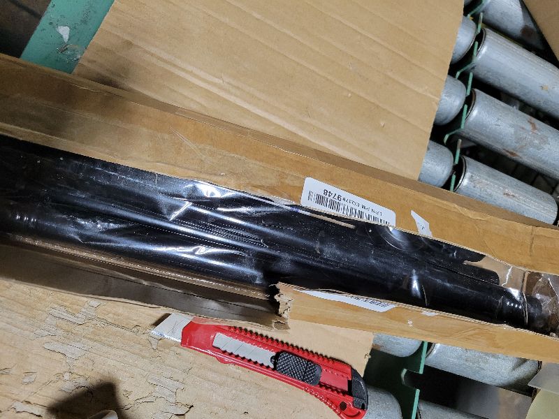 Photo 1 of 1-Pack Black Shower Curtain Rod 46-78 Inch - Shower Tension Rod for Bathroom, Closet, Window, Room Divider, Adjustable Shower Rod, Easy Installation, No Drilling