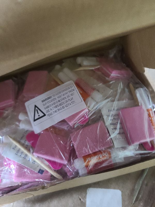 Photo 1 of 20PCS Press on Nail Tool Kit: Nail Prep Kit with Nail Glue, Glue Remover, Mini Nail File, Nail Buffer, Prep Pad,Adhesive Nail Tabs, Wood Stick, Instruction Card for Press on Nail Packaging