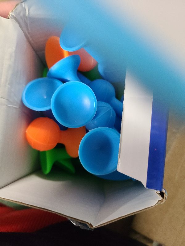 Photo 1 of 18pcs of Suction Cup Darts, A Set of Games with Strong Suction Power, Made of Silicone Material. Suitable for Board Games, Family Games, and Perfect for Enjoying with Friends and Family