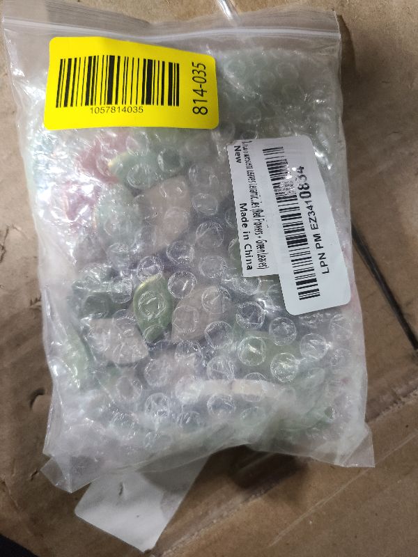 Photo 1 of 1.1LB Iridescent Leaves Ceramics Mosaic Tiles,Making Creative 3 Size Ceramic Mosaic Pieces for DIY Craft,Flowerpots,Vases,Cups,Garden Decor Mosaic Making Supplies (Red Flowers + Green Leaves)