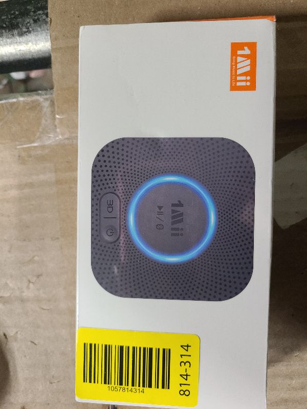 Photo 1 of [Upgraded] 1Mii B06 Plus Bluetooth Receiver, HiFi Wireless Audio Adapter, Bluetooth 5.3 Receiver with 3D Surround aptX HD aptX Adaptive for Home Music Streaming Stereo System