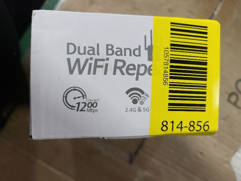 Photo 1 of 2025 WiFi Extender Signal Booster for Home - 1200Mbps Dual Band, Covers 12880 Sq Ft & 108 Devices
