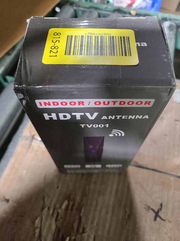 Photo 1 of 2025 Antenna for Smart TV, Long Range TV Antenna Indoor/Outdoor with 360° Signal Booster, Digital TV Antenna for Local Channels, Supports All Smart/Old TVs and 4K 1080P VHF UHF