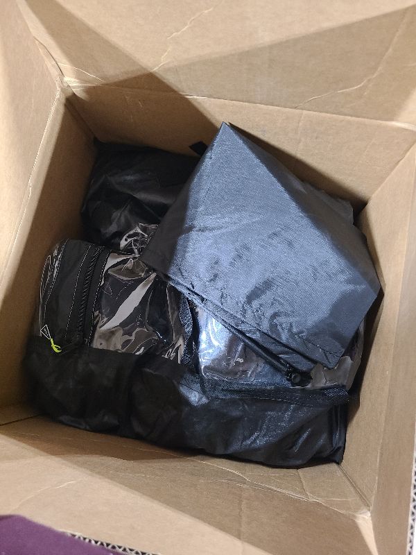 Photo 1 of 10L0L Golf Cart Driving Enclosures 4 Passenger Extended Roof, Universal Golf Cart Rain Cover for Yamaha EZGO TXT RXV Club Car Precedent DS 86.61" Roof 600D Waterproof Heavy Duty Zipper-Black