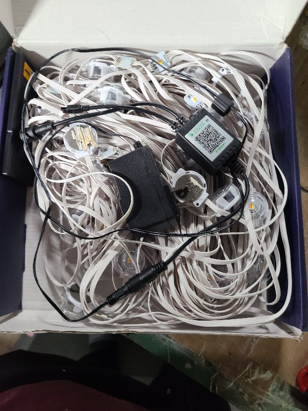 Photo 1 of 150FT Permanent Outdoor RGB Lights - Waterproof Smart LED Eaves Lights with App/Remote Control, Music Sync & DIY Scenes, Perfect for Christmas, Halloween, Parties & Daily Decor, Ideal for House Roof