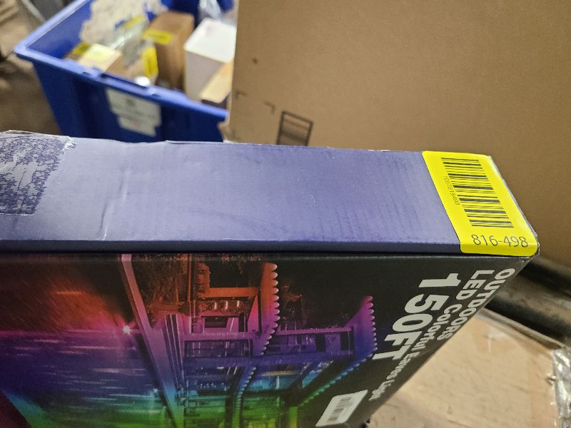 Photo 1 of 150FT Permanent Outdoor RGB Lights - Waterproof Smart LED Eaves Lights with App/Remote Control, Music Sync & DIY Scenes, Perfect for Christmas, Halloween, Parties & Daily Decor, Ideal for House Roof