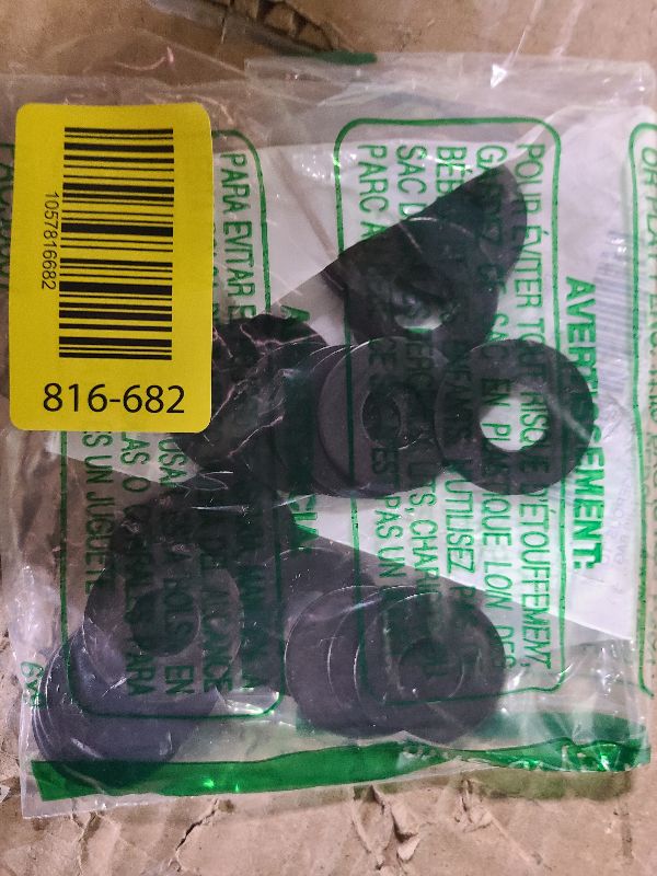 Photo 1 of 18-8 Stainless Steel 1/2" Flat Washers (25 pcs) Black Oxidized in USA by Makers Bolt