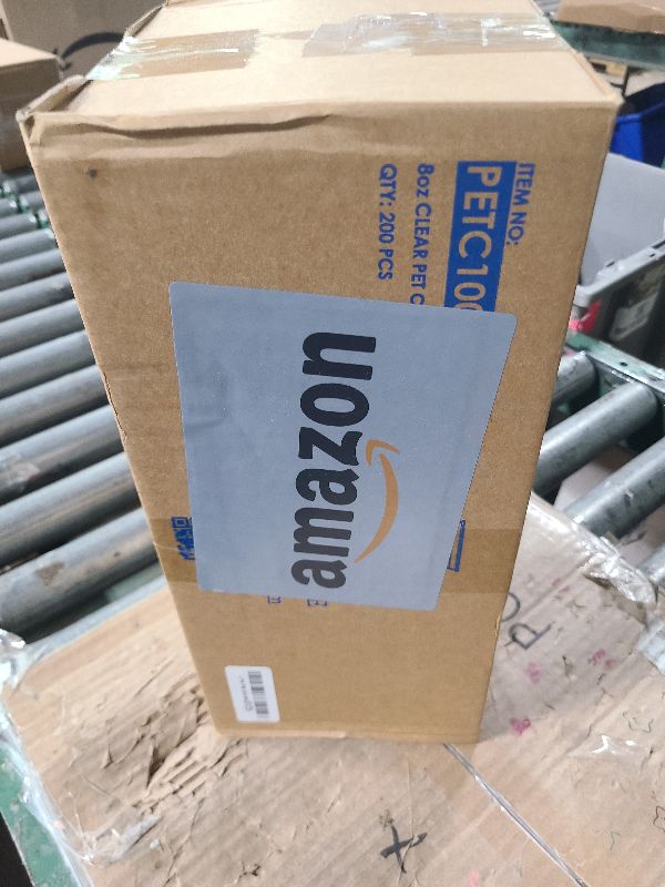 Photo 1 of [200 COUNT]HAKOWARE 8 oz Ultra Clear Disposable Plastic Cold Cups, Disposable Cup 8 oz for Wedding & Party, Plastic Cocktail Cups, Disposable Clear Cup for Iced Coffee & Cold Beverage