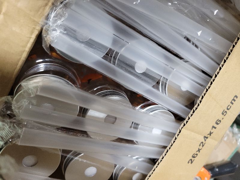 Photo 1 of 16 Pcs Fall Plastic Cups with Lid and Straw Fall Tumblers 14.2 oz Pumpkin Plastic Cups Reusable Autumn Party Drinking Cups Fall Coffee Tumbler Thanksgiving Drinking Cups for Coffee Drinks Beer Juice