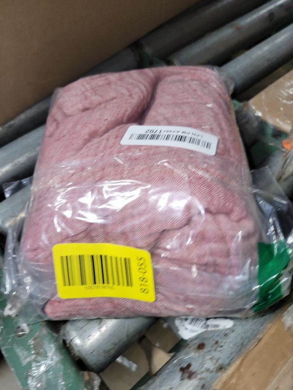 Photo 1 of 2-Pack 100% Turkish Cotton Muslin Pillowcase, 4-Layer Premium Soft Pillow Covers 20x28 Inches, Breathable & Lightweight (Brick, Queen (U.S. Standard))