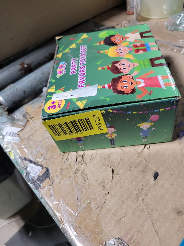 Photo 1 of 125 Pcs Party Favors Fidget Toys Pack, Randomly Selected Pop Sensory Set Gifts Stickers for Kids Adults Boy Girl Stocking Stuffers Autistic Bulk Goodie Bag Filler Treasure Box Classroom Prizes School