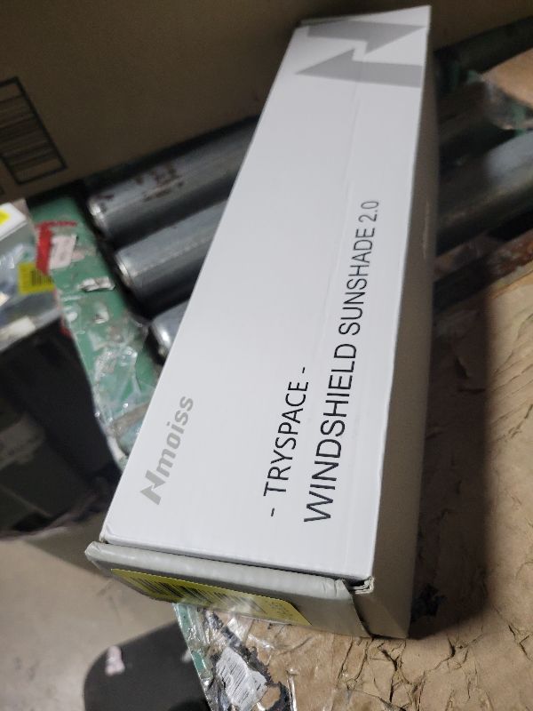 Photo 1 of [2025 Upgraded] Nmoiss Windshield Sun Shade Umbrella [Graphene Rapidly Dissipates Heat] 99% UV Blocking Protects Car from Sun and Heat Damage, Keeps Cool and Protects Interior Medium (56" L x 31" W)