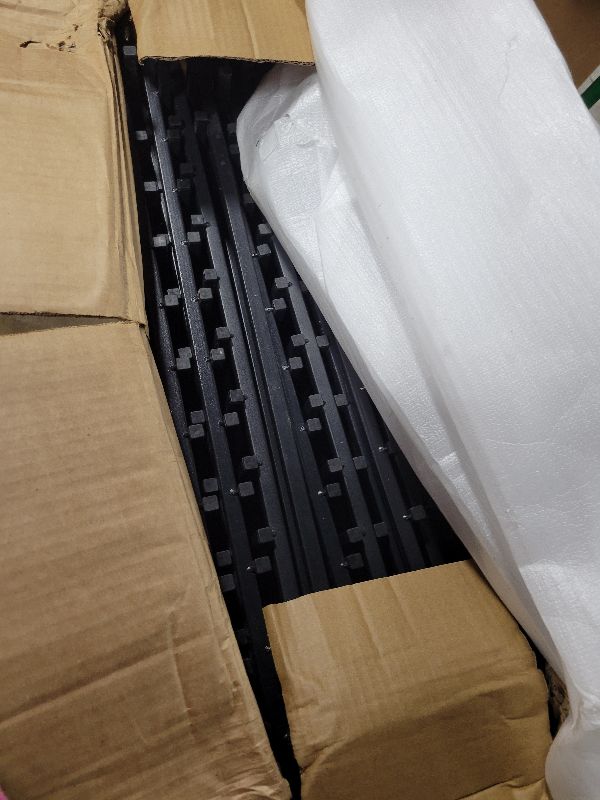 Photo 1 of 10 Panels No Dig Decorative Garden Fence with Gate, 24in(H) × 22ft(L) Heavy-Duty Rustproof Metal Panels, Outdoor Dog Barrier for Yard & Patio, Landscape, Border| Portable Temporary Fencing