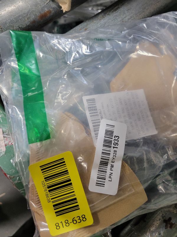 Photo 1 of 100 Count Cone Coffee Filters Unbleached Cone Filters Disposable Natural Paper Filter Compatible with Pour Over & Drip Coffee Maker (Brown)