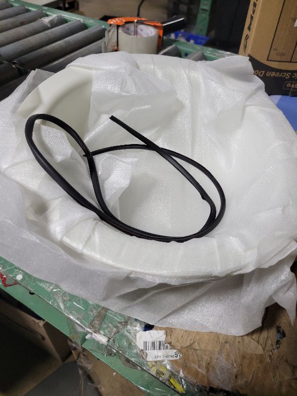 Photo 1 of 2 Pcs Universal Angled Speaker Enclosures Boxes Pods Surface Mount with Rubber Strip for Install 6.5 Inch Speakers or Smaller Custom Mount Door Kick Panel Rear Deck (White, No Hole Cut)