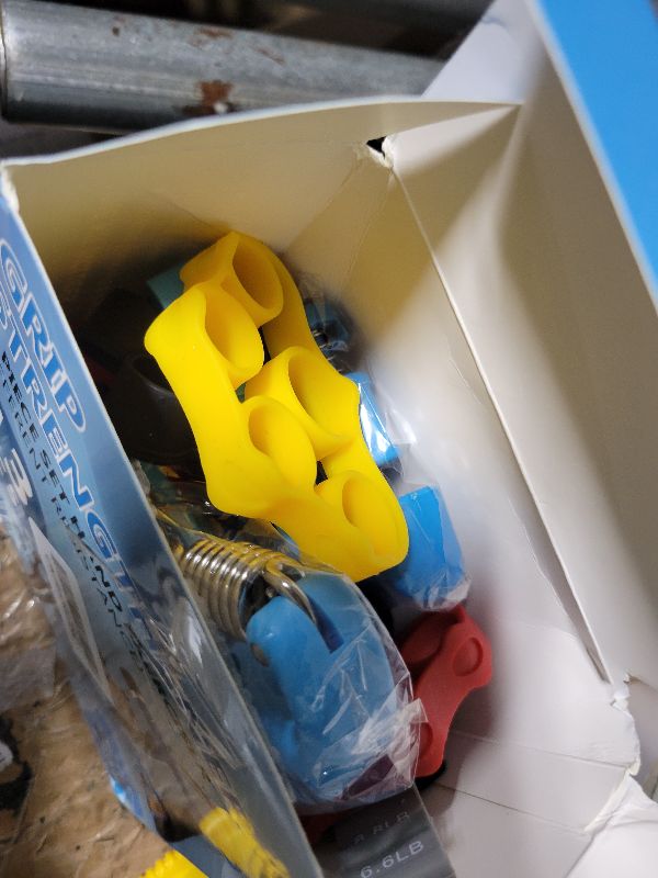 Photo 1 of 13 PCS Grip Strength Trainer Kit, Hand Gripper Strengthener, Forearm Strengthener, Finger Strengthener, Finger Exerciser, Stress Relief Ball, Forearm Workout Ring for Muscle Building and Injury Recover