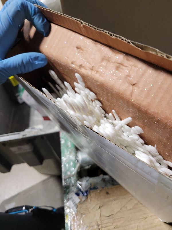 Photo 1 of 12pcs Large Christmas Snowflakes Decorations, 12" Big Plastic Glitter White Snowflake Ornaments for Winter Indoor Outdoor Christmas Tree Holiday Window Room Decor Craft Snowflakes