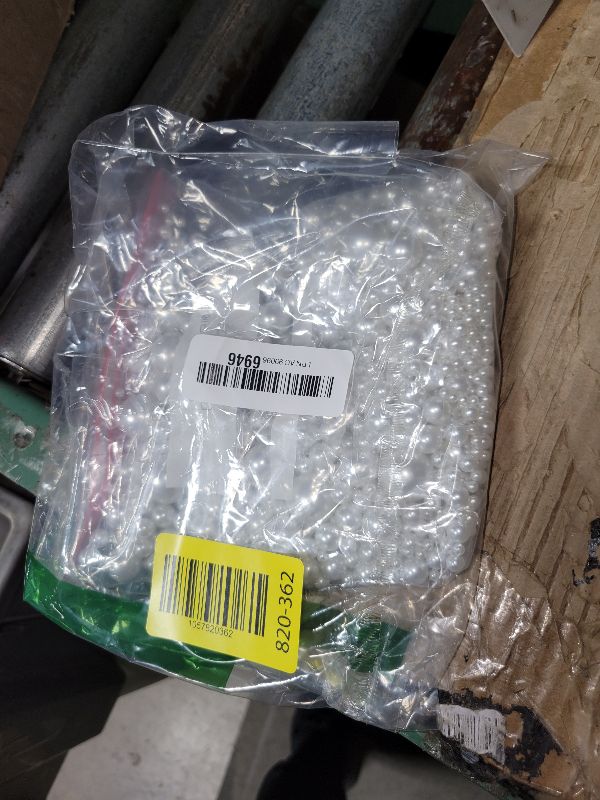Photo 1 of 2000PCS Pearls for Crafting, White No Hole Beads for Centerpieces Vases, Assorted Sizes Bulk Fake Pearls Beads for Vase Filler, Candles Centerpiece, DIY Crafts, Jewelry Making (4/6/8/10/14/20mm)