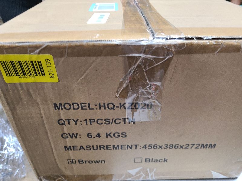 Photo 1 of 10-in-1 Record Player with Built-in Speakers Wireless Playback, CD & Cassette Player, USB Player, AM/FM Radio, 3 Speeds Turntable Vinyl Record Player Mahogany