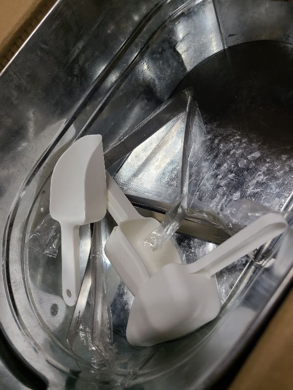 Photo 1 of 12 Pcs Galvanized Tub Ice Buckets 3 Gallon Metal Champagne Drink Bucket with Handles Large Beverage Tubs Wine Beer Storage Cooler Ice Buckets for Parties Mimosa Bar Supplies with Ice Scoop and Tongs